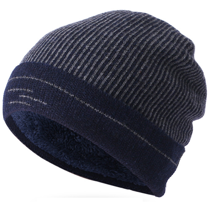 Double Layer Thick Warm Winter Beanie