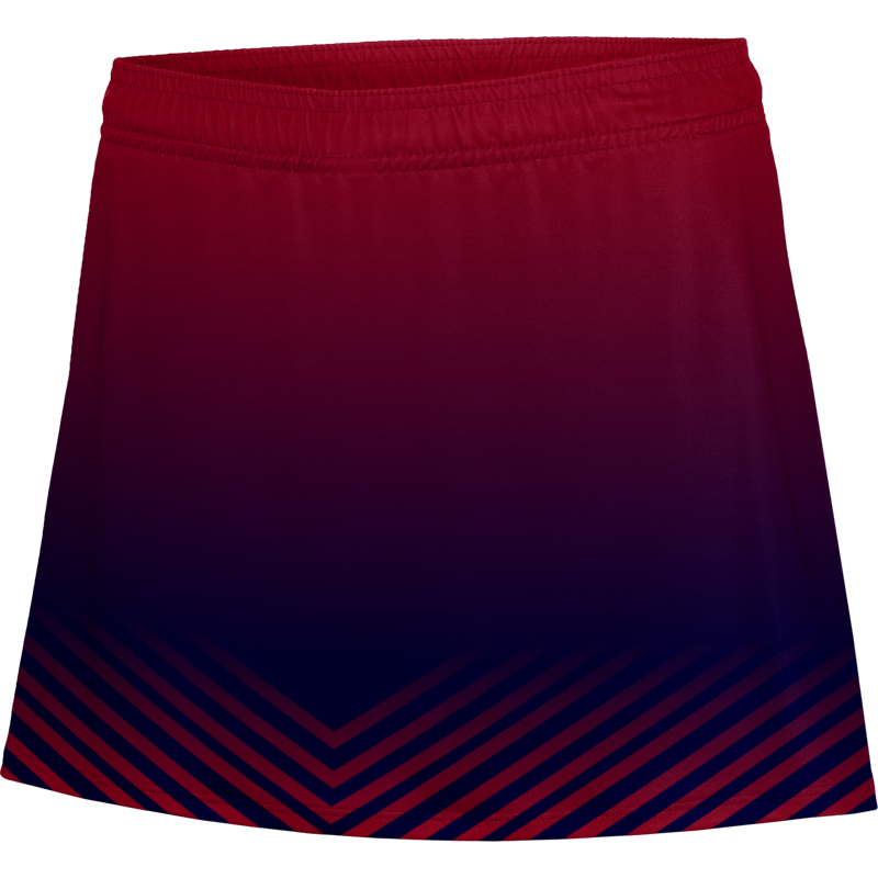 Women Sublimation Printed Lacrosse Skort