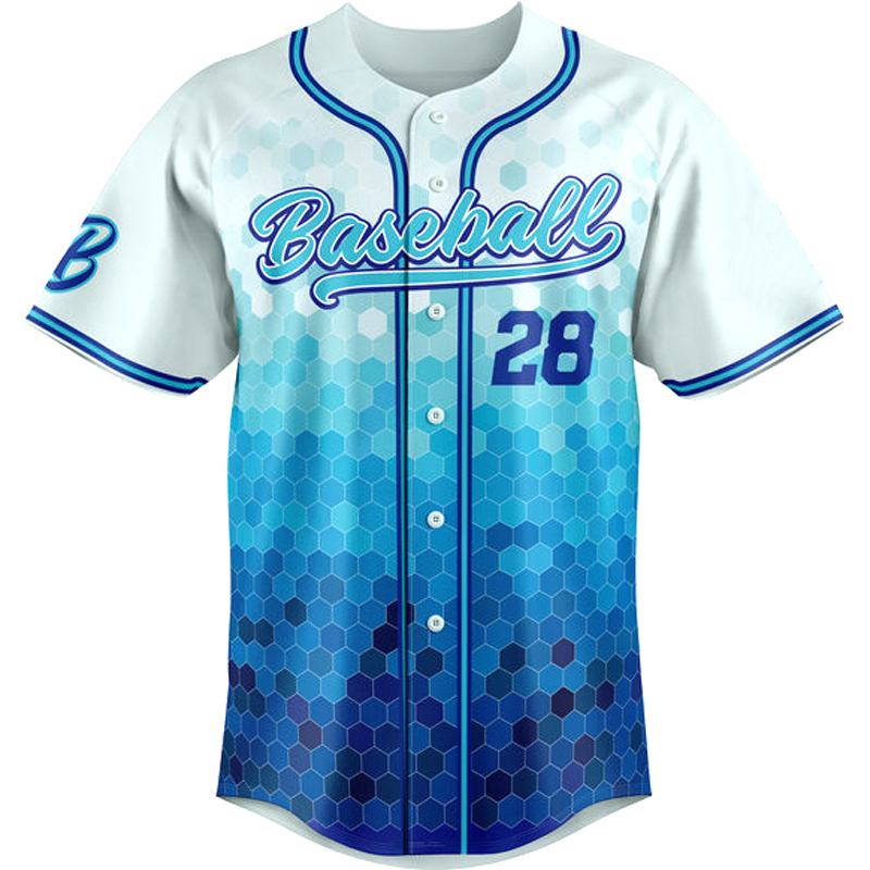 Custom Sublimation Printed Baseball Jersey