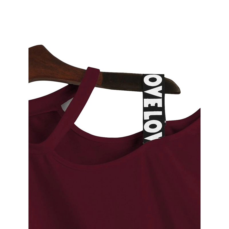 Neckline Tape Crop 