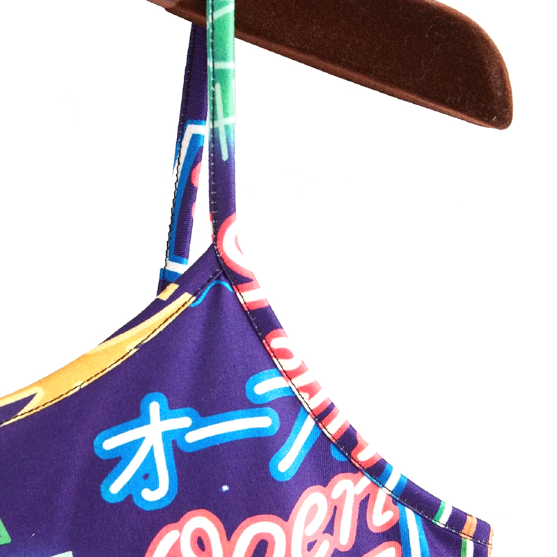 Pop Art Print Cami Crop