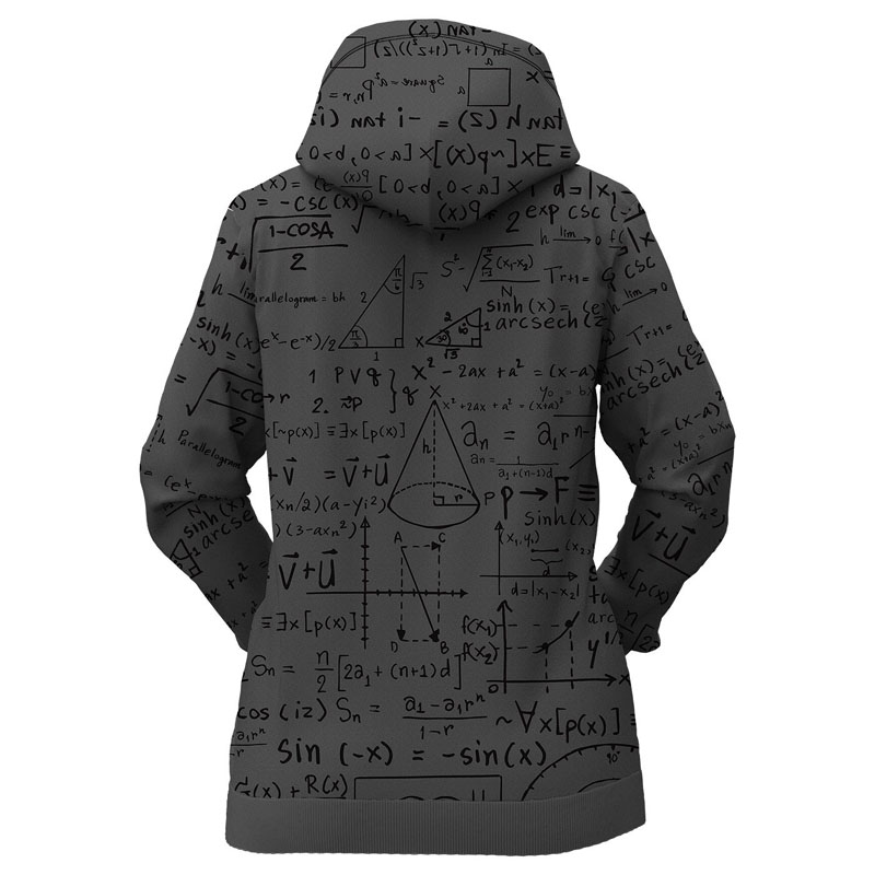 Mathematics Zipper Hoodies